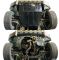 Захист двигуна Ford Escape 1 (2000-2007) /V: всі/ {радіатор, двигун, КПП} HouberK (EP-19-00409)