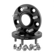 Колесная проставка-адаптер 15мм PCD 5x114.3 DIA 66.1 со шпильками 12x1.25 (Кованая)