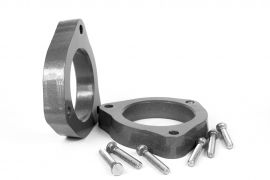 Проставки опор передніх стійок Hyundai алюмінієві 30мм (19-15-011М30) Проставки опор передніх стійок Hyundai алюмінієві 30мм (19-15-011М30)