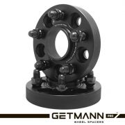 Колесная проставка-адаптер 25мм PCD 5x108 DIA 63.4 со шпильками 14x1.5 (Кованая)