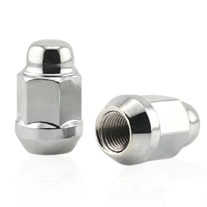 Гайка колесная M1/2-20x35мм Конус Хром Ключ 19