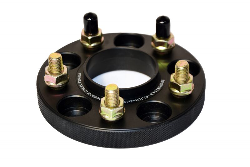 Колесная проставка-адаптер RPS 20мм PCD 5х114.3 DIA 67.1 со шпильками 12x1.5 для Citroen (Кованая)